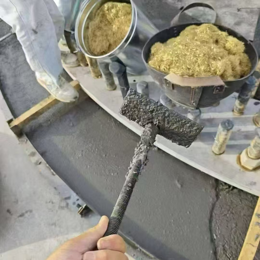 双清C120钢纤维高强无收灌浆料 轧机压缩机汽轮机发电机锻压设备底座灌浆材料